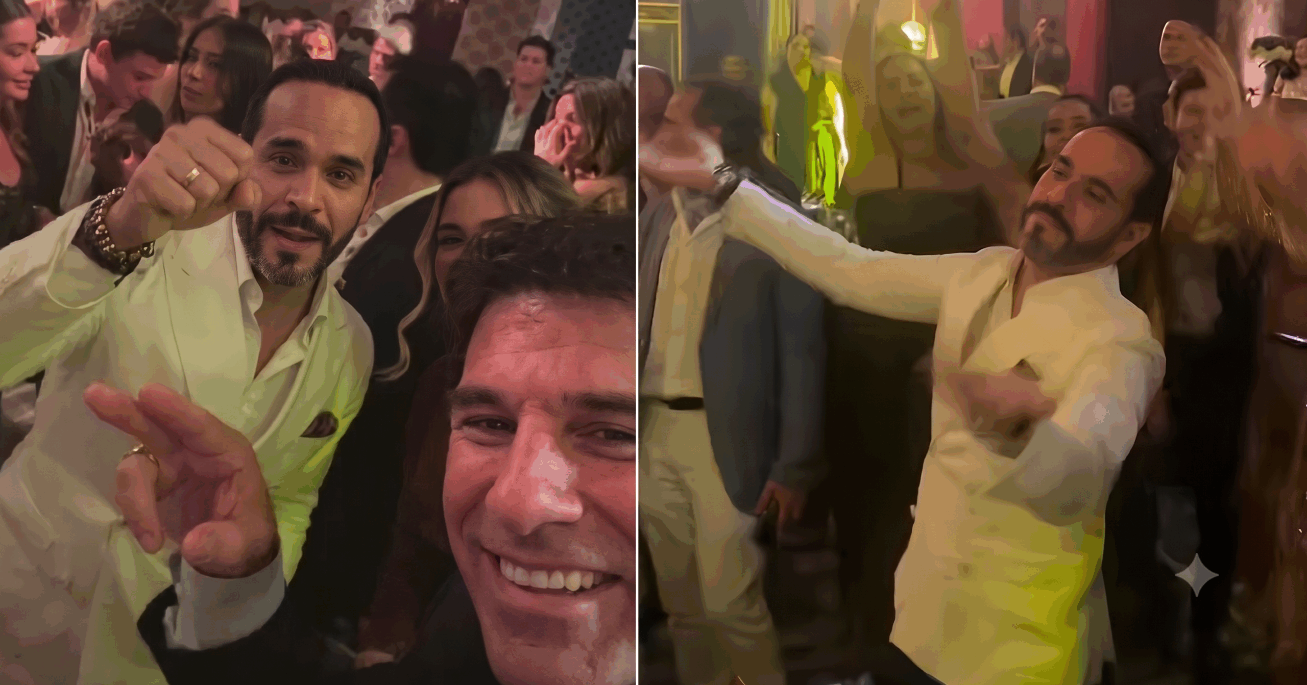 Abelardo de la Espriella en fiesta - El rumbón de Abelardo de la Espriella en las Fiestas del mar en Santa Marta en las que hizo gran promesa
