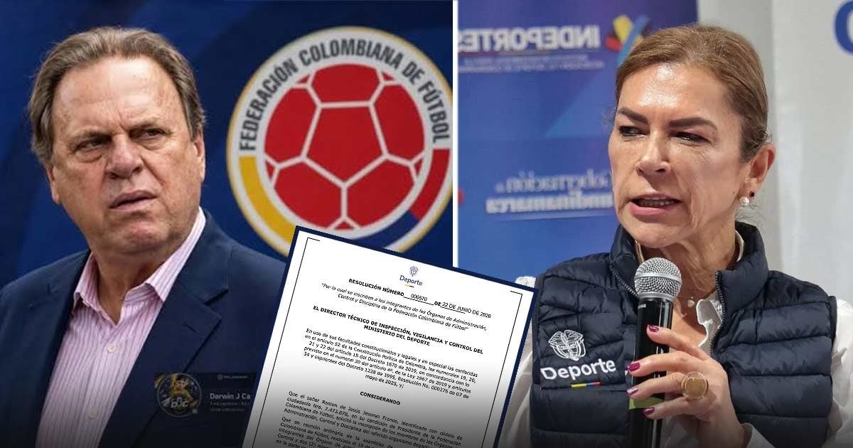  - La movida de Jesurún con la saliente Mindeporte Patricia Duque para quedarse otros 4 años en la Federación