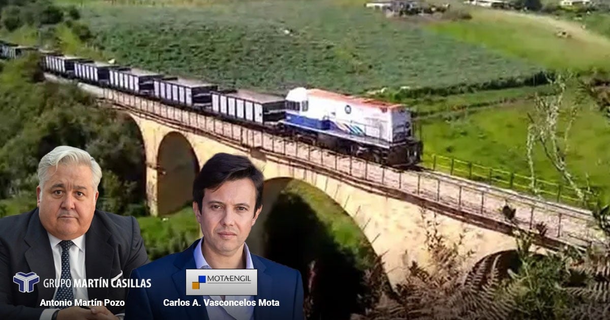  - Son portugueses y españoles quienes construirán los dos corredores férreos que dejo contratados Petro