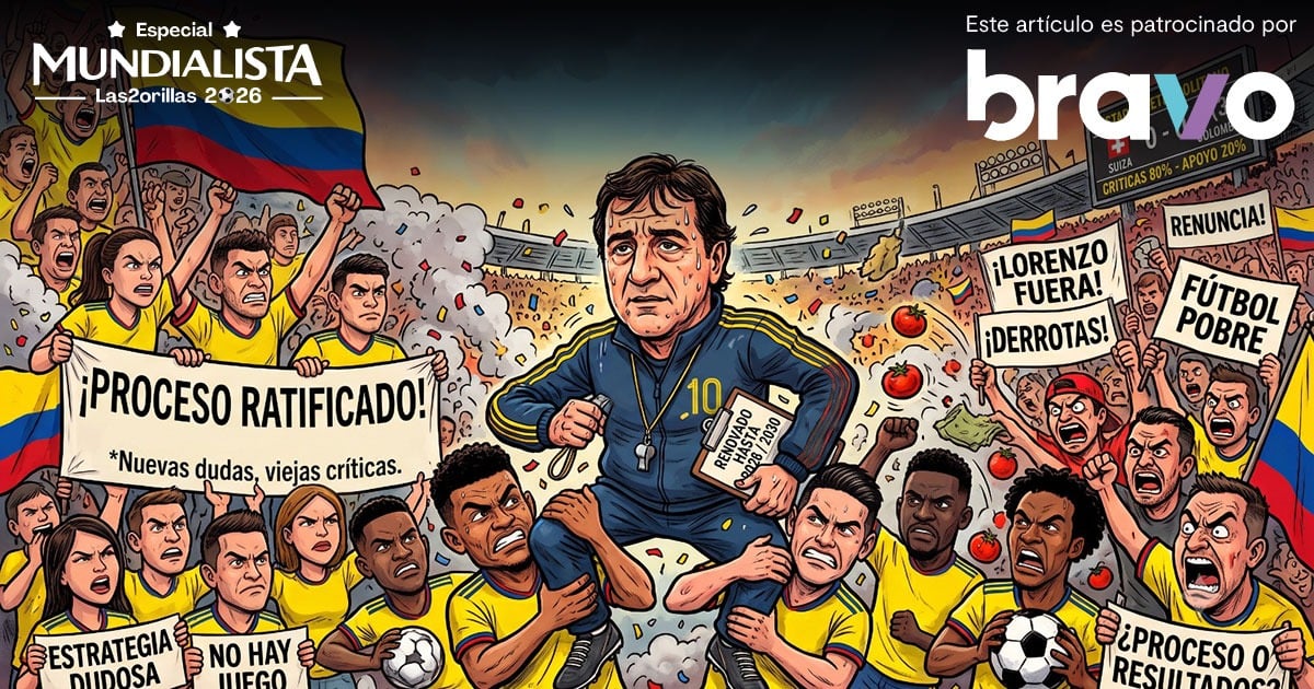 Néstor Lorenzo en la Selección Colombia - Por qué renovaron a Néstor Lorenzo como técnico de Colombia a pesar de críticas y derrotas