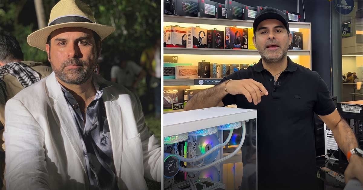 El actor Mauricio Mejia - El rebusque del actor Mauricio Mejía por fuera de la televisión vendiendo computadores y celulares