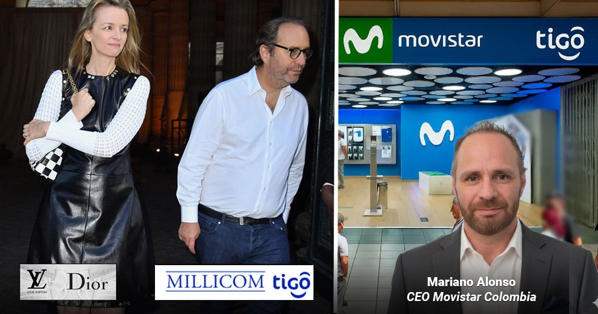  - El poderoso matrimonio del nuevo dueño de Movistar con la heredera de la marca de lujo Louis Vuitton