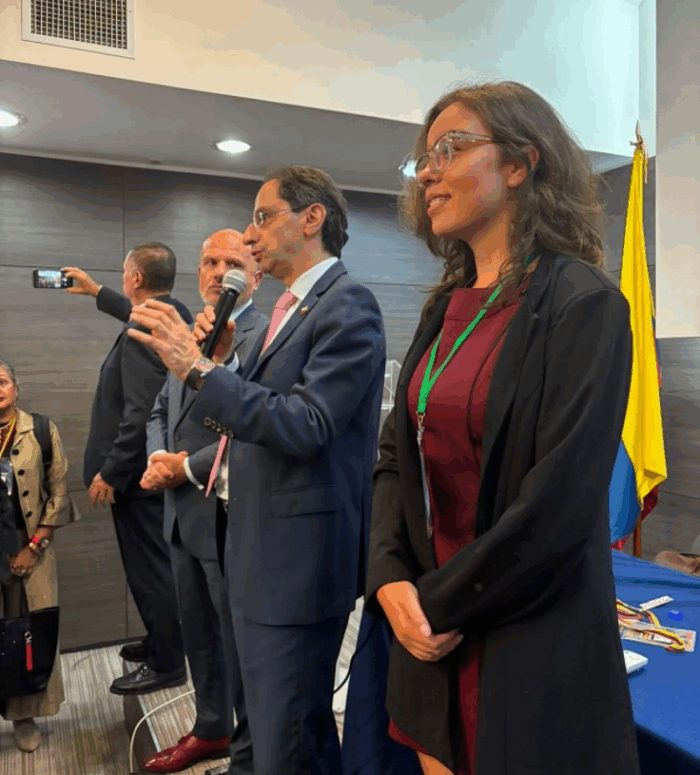 De las redes al empalme presidencial: la historia de Jerome Sanabria, la joven que acompaña a José Manuel Restrepo De las redes al empalme presidencial: la historia de Jerome Sanabria, la joven que acompaña a José Manuel Restrepo