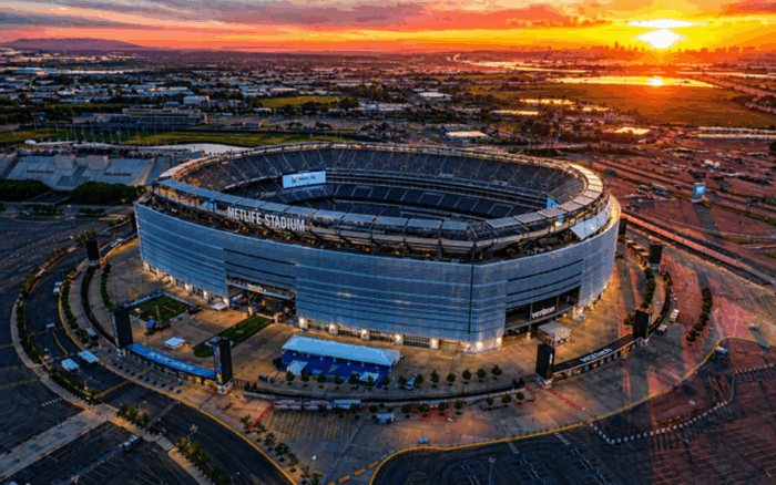 Este es el estadio MetLife, el gigante de Nueva Jersey al que le caben 82 mil asistentes donde se jugará la final - Este es el estadio MetLife, el gigante de Nueva Jersey al que le caben 82 mil asistentes donde se jugará la final