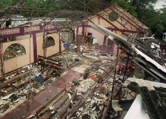 El Cristo que se salvó del cilindro bomba de las Farc en Bojayá será patrimonio de la nación - El Cristo que se salvó del cilindro bomba de las Farc en Bojayá será patrimonio de la nación