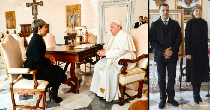 Petro volvió la audiencia papal con León XIV una reunión familiar con su nueva pareja incluida - Petro volvió la audiencia papal con León XIV una reunión familiar con su nueva pareja incluida