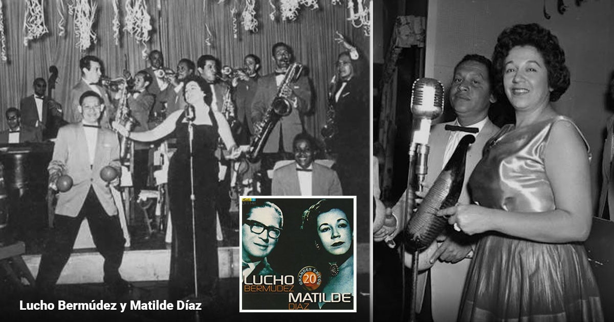 Matilde Díaz y Lucho Bérmudez - Matilde Díaz, la primera mujer en una orquesta colombiana, inspira una de las colecciones más esperadas de Colombiamoda