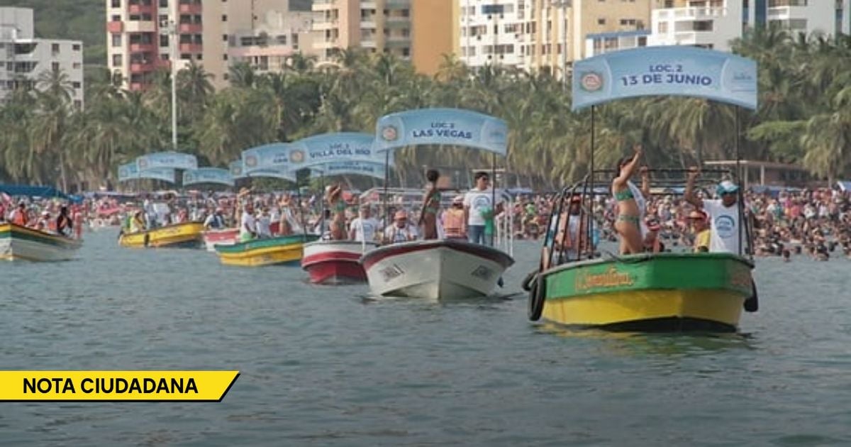  - El amargo guayabo de los samarios cuando se acaban las Fiestas del Mar y despiertan sin agua y sin luz