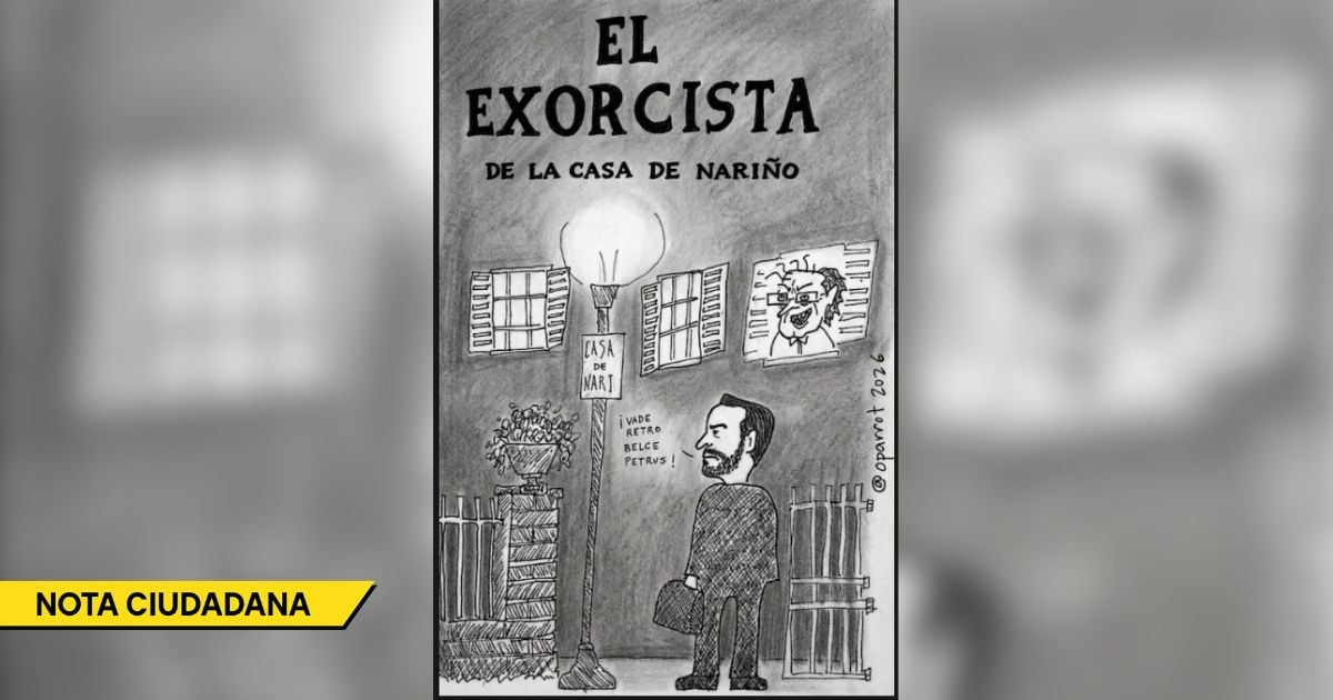  - Caricatura: El exorcista de la Casa de Nariño