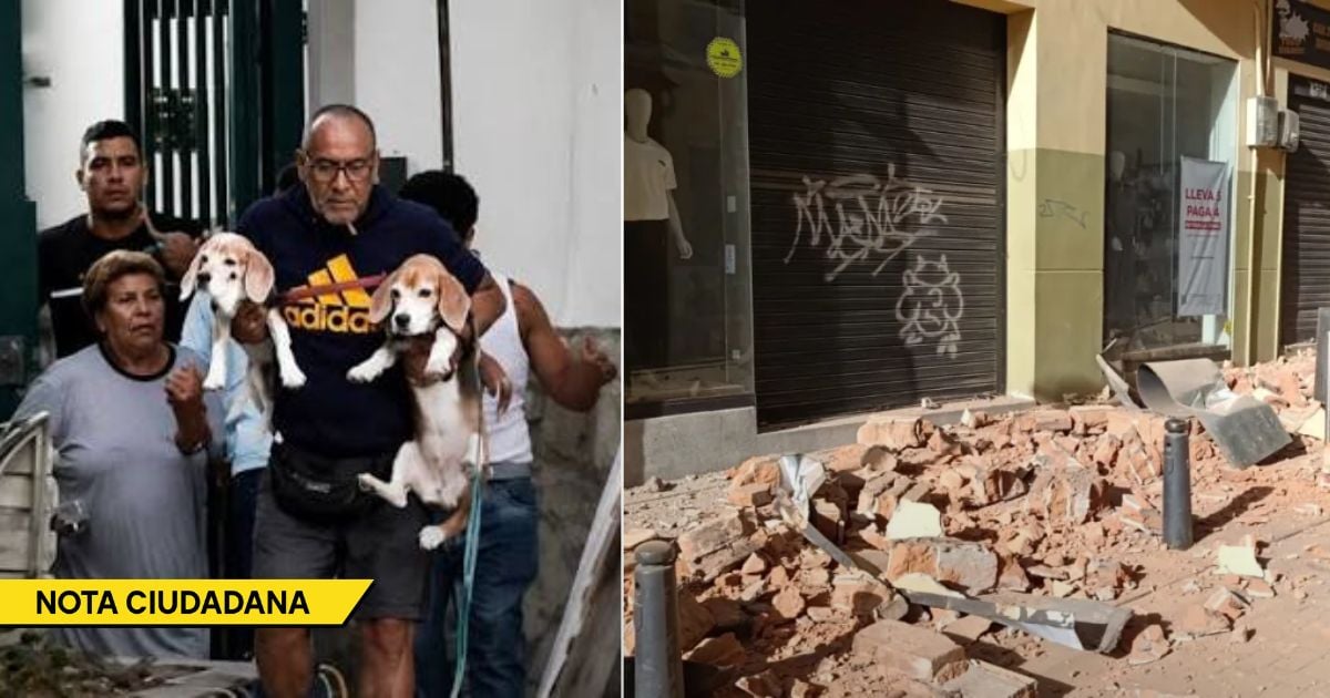  - Sacaron primero a los perros que a los abuelos: así se vivió el terremoto que sacudió a Colombia
