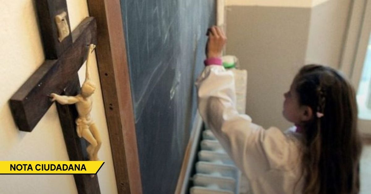  - Esta es la razón por la que no se debe quitar la clase de religión en los colegios