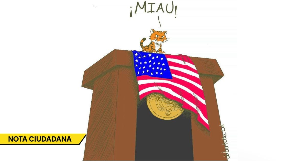  - Caricatura: El rugido de un gato