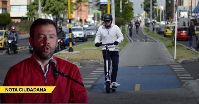  - La obsesión de Galán por perseguir las patinetas eléctricas en lugar de arreglar el caótico tráfico bogotano