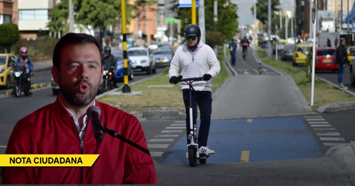  - La obsesión de Galán por perseguir las patinetas eléctricas en lugar de arreglar el caótico tráfico bogotano