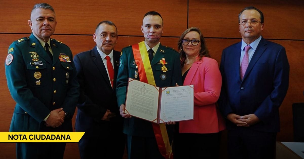  - Este fue el reconocimiento que recibió el soldado que se quemó al salvar a su compañero en el Putumayo