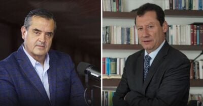 El periodista Rafael Poveda se la juega duro con su defensa con un peso pesado