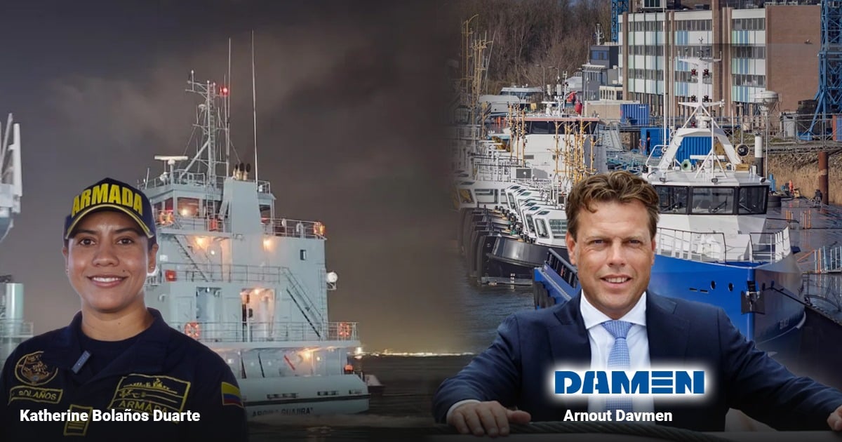  - Marinos holandeses construyeron el gran buque que traerá de Miami 400 toneladas de donaciones
