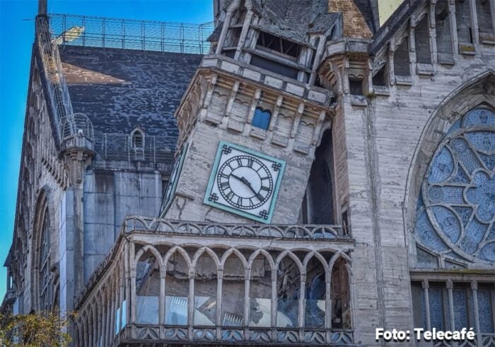 Con acero de Paz del Rio, su dueño quiere ver en pie la torre de la Catedral de Manizales - Con acero de Paz del Rio, su dueño quiere ver en pie la torre de la Catedral de Manizales