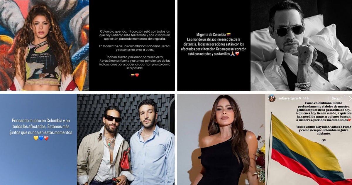  - Qué es lo que realmente están haciendo Shakira, J Balvin, Karol G, Maluma y otros famosos por las víctimas del terremoto