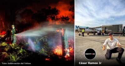 El empresario que pagó helicópteros para apagar el fuego en su finca y los alrededores, mientras Tolima sigue en alerta