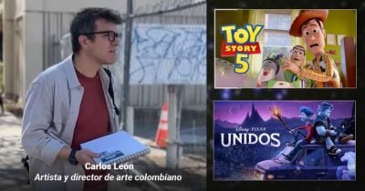 Cómo logró un ingeniero bogotano terminar de director de arte de Pixar, el estudio de animación de Toy Story
