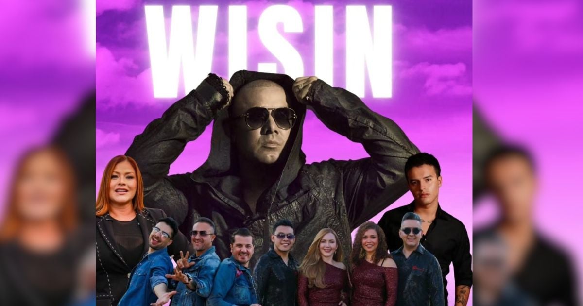 Wisin estará en el Festival de la Solidaridad - Así podrá ver gratis a Wisin, Francy y Los 50 de Joselito en un festival que busca ayudar a las víctimas del terremoto