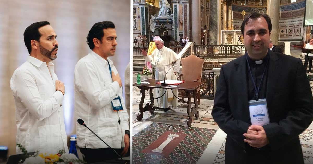  - Él es el padre Londoño, primo de Abelardo De la Espriella que se convirtió en el nuevo capellán de la Presidencia