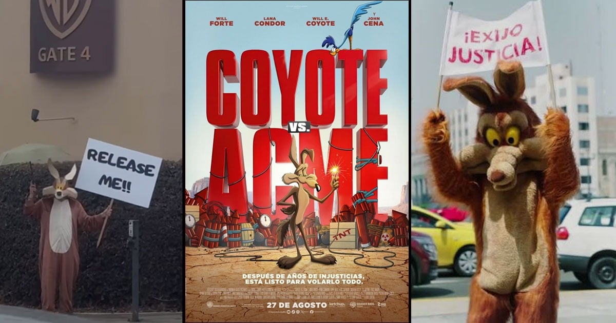 coyote la pelicula - Cómo la gigante Warner Bros. perdió la película del Coyote y los miles de millones de su taquilla