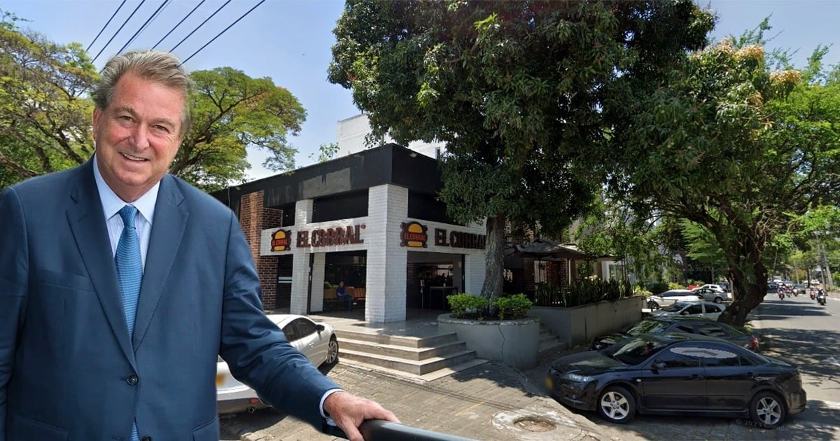  - La casa de infancia de Jaime Giliinski en Cali es ahora uno de los locales de la cadena de hamburguesas El Corral