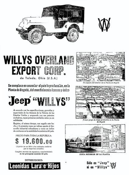  - El Jeep Willys nació para la guerra, pero terminó conquistando las montañas de Colombia y cambiando la vida del campo