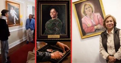 Los oleos que el petrismo dejó colgados en la Casa de Nariño, la Vicepresidencia y el Palacio de San Carlos