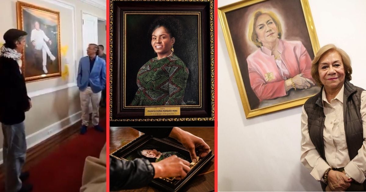  - Los oleos que el petrismo dejó colgados en la Casa de Nariño, la Vicepresidencia y el Palacio de San Carlos