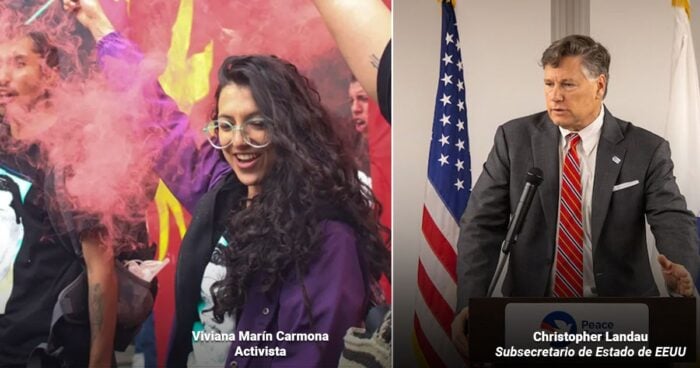 La joven comunista a la que EE.UU. le cobró el amenazante video contra el gobierno de De la Espriella - La joven comunista a la que EE.UU. le cobró el amenazante video contra el gobierno de De la Espriella