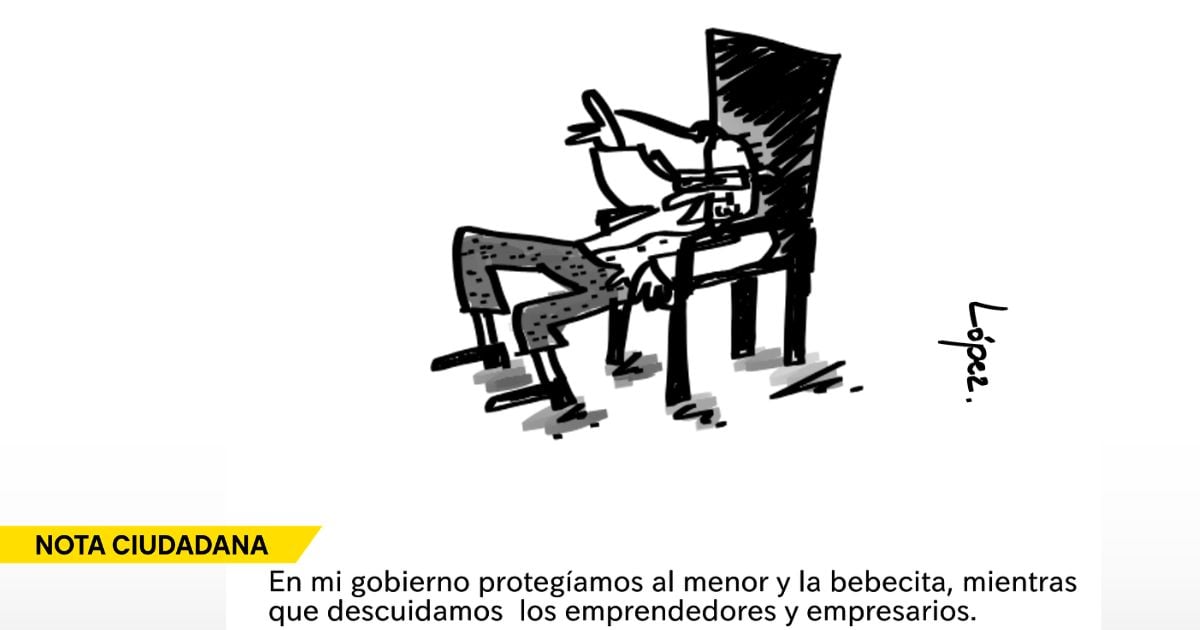  - Caricatura: Petro defendiendo al "Bendito Menor"