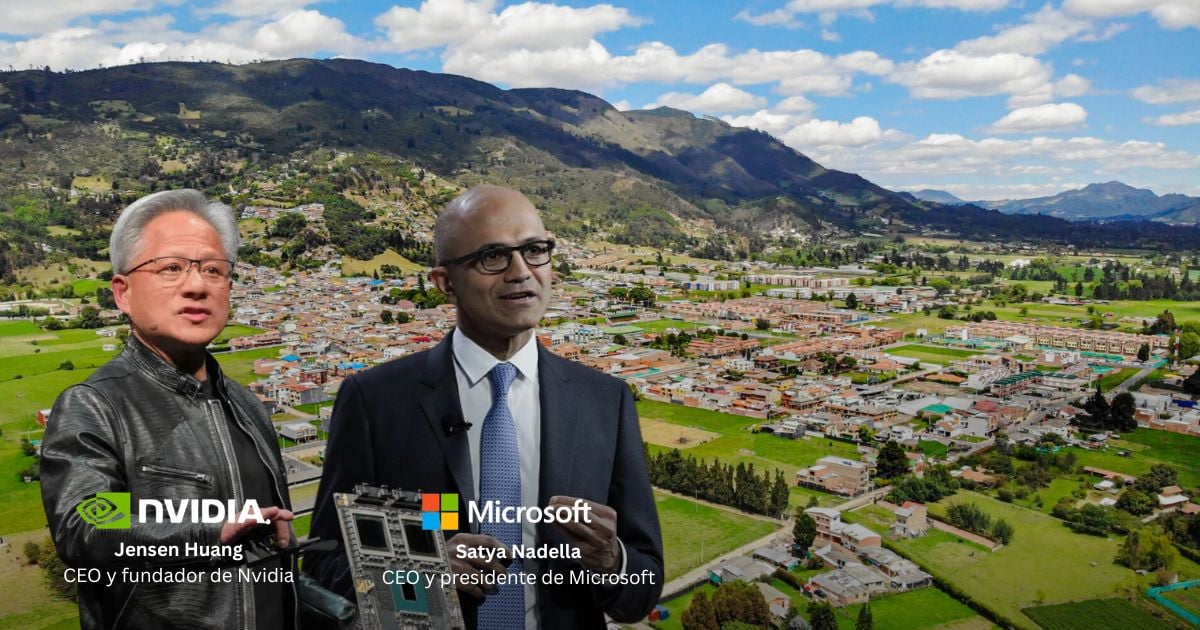  - Las poderosas Nvidia y Microsoft aterrizaron en Tenjo para montar una bodega que controlará la Inteligencia Artificial