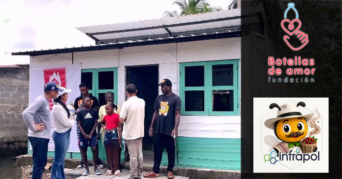  - Dos empresas colombianas que construyen casas con plástico reciclado le apuntan a ser protagonistas en la reconstrucción