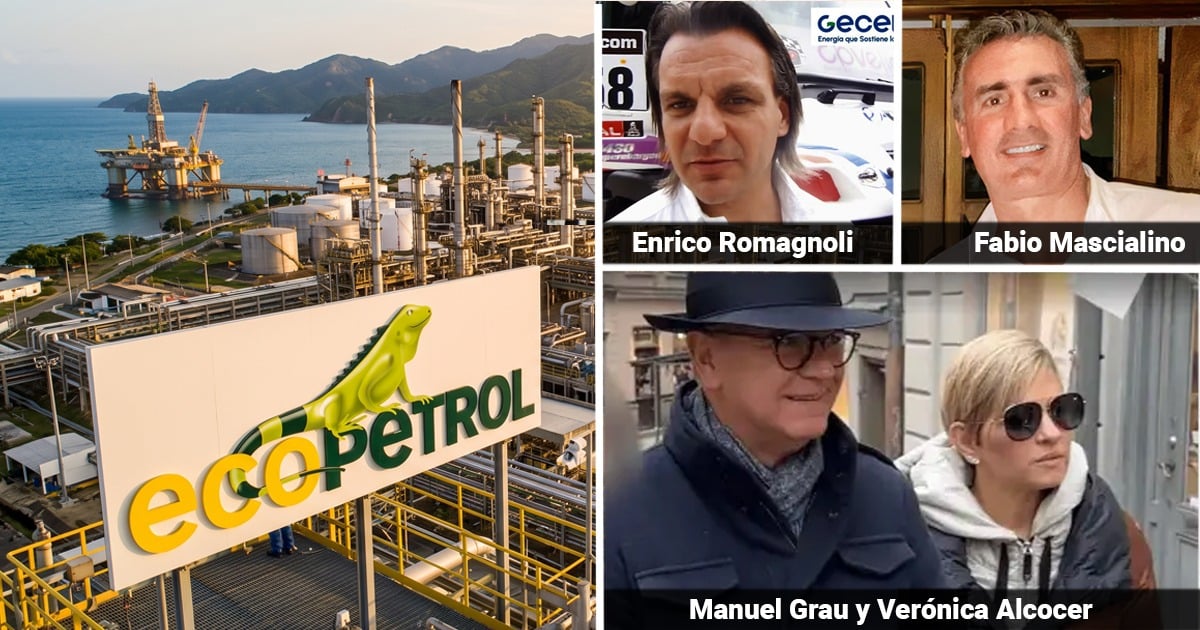  - Los 2 italianos que junto al español amigo de Petro y Verónica Alcocer aparecen en el escándalo de Ecopetrol