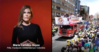 María Carolina Hoyos, la mujer que asumió el reto de llevar las riendas de las históricas Caminatas por la Solidaridad