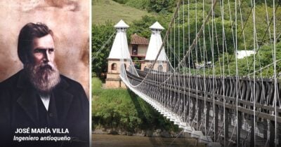 El ingeniero paisa que tendió el puente de Occidente, después de haber aprendido en el de Brooklyn, en NY