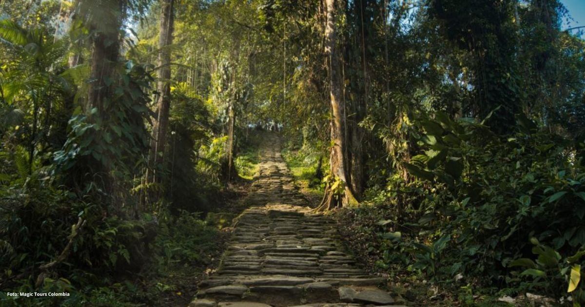  - La Ciudad Perdida de Colombia que no tiene carretera y a la que los turistas llegan tras caminar 4 días