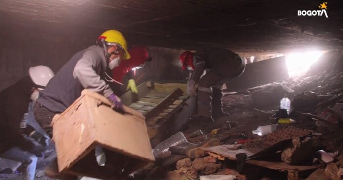 Así era el 'apartamento' de 200 metros que un habitante calle amobló debajo del puente de la calle 170 con 15 - Así era el 'apartamento' de 200 metros que un habitante calle amobló debajo del puente de la calle 170 con 15