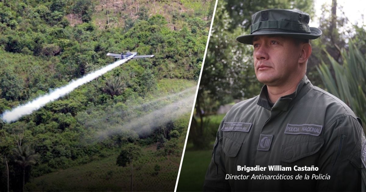  - Un general ambientalista dirigirá la fumigación de cultivos de coca cuando la justicia de luz verde