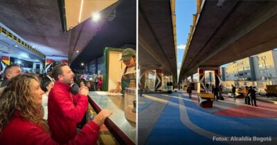 Así es la cancha de Padel y los restaurantes que pusieron bajo el puente de la 63