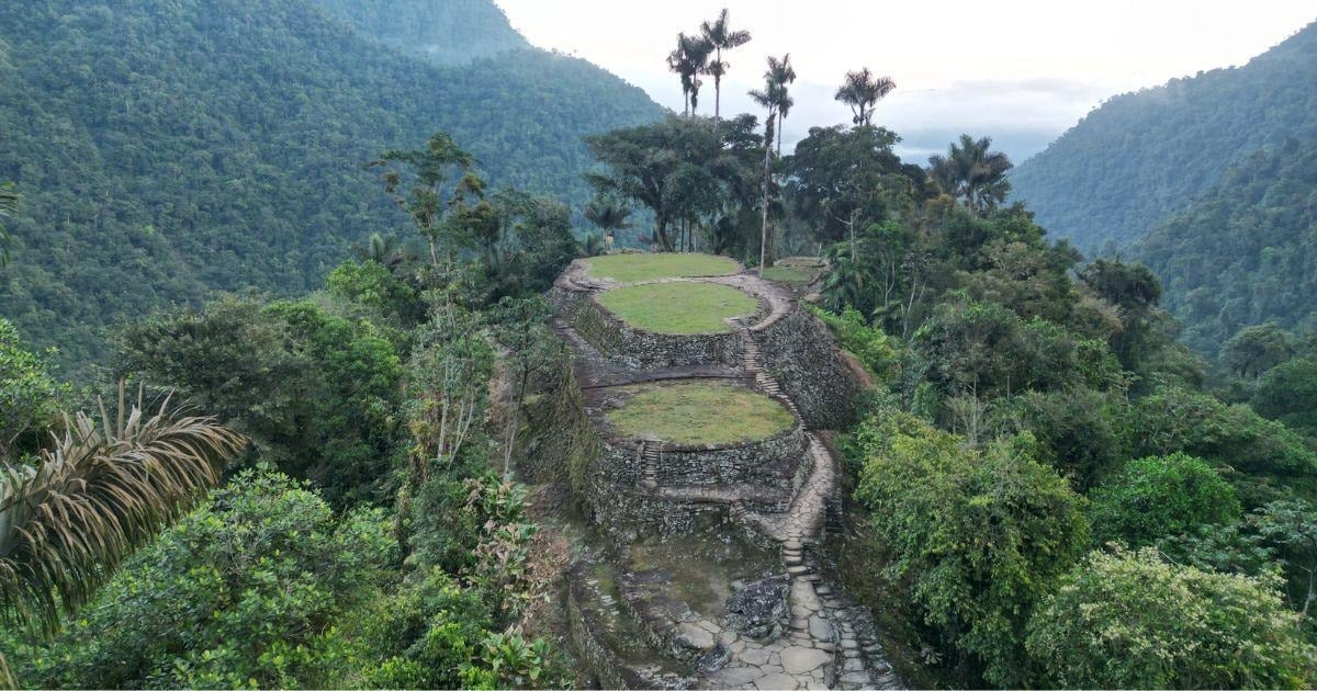  - La Ciudad Perdida de Colombia que no tiene carretera y a la que los turistas llegan tras caminar 4 días