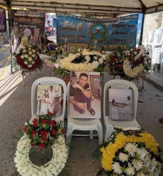  - Así fue como los hombres de "Bendito Menor" despidieron a su jefe entre tiros al aire y promesas de vengar su muerte