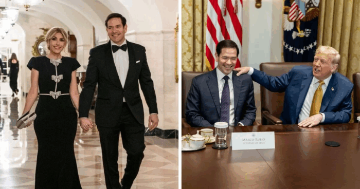 Así es el gigante avión Boeing 757 en el que Marco Rubio llegó a Colombia junto a su esposa de origen caleño - Así es el gigante avión Boeing 757 en el que Marco Rubio llegó a Colombia junto a su esposa de origen caleño