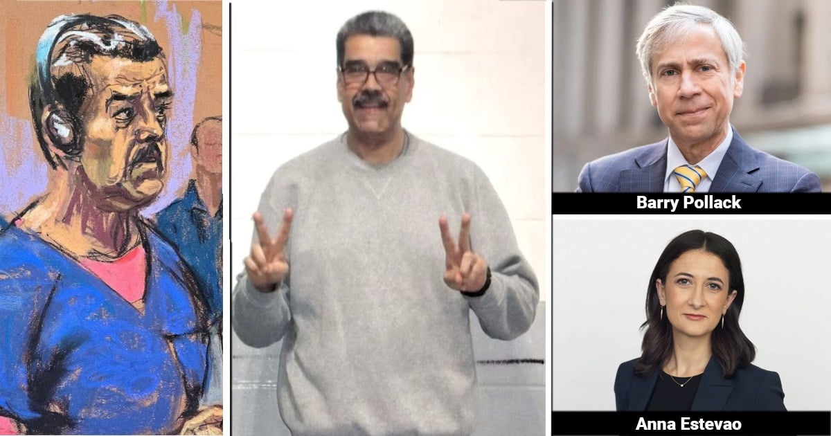  - Con el refuerzo de dos abogados gringos de peso Nicolás Maduro busca frenar su juicio en Nueva York