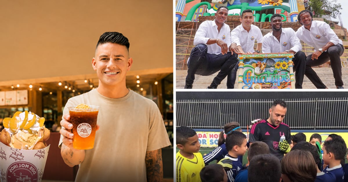  - Los negocios a los que se dedicarán James, Ospina, Cuadrado, Mina y Arias ya que no siguen con la Selección Colombia