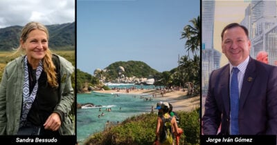 Quién manda en el Tayrona, el Parque en Santa Marta que mantiene alta ocupación pese a la crisis por el paro armado