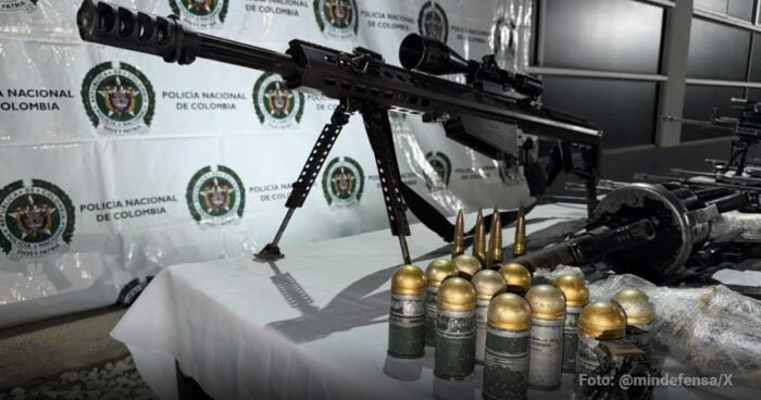 Quiénes están detrás del poderoso fusil que tumba aviones que le incautaron a socio del abatido 'bendito menor' - Quiénes están detrás del poderoso fusil que tumba aviones que le incautaron a socio del abatido 'bendito menor'
